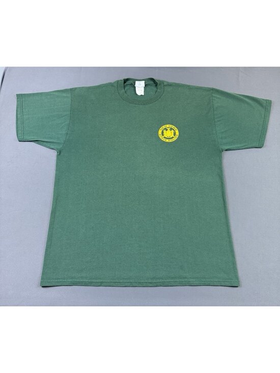 New York State Police Other - Rare Vintage 90s New York State Police Green Sun Fade XL Shirt Hype Streetwear